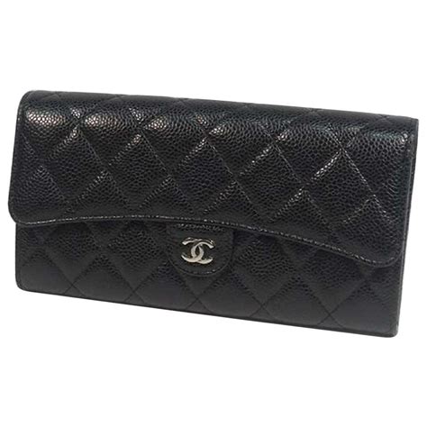 chanel women long wallets